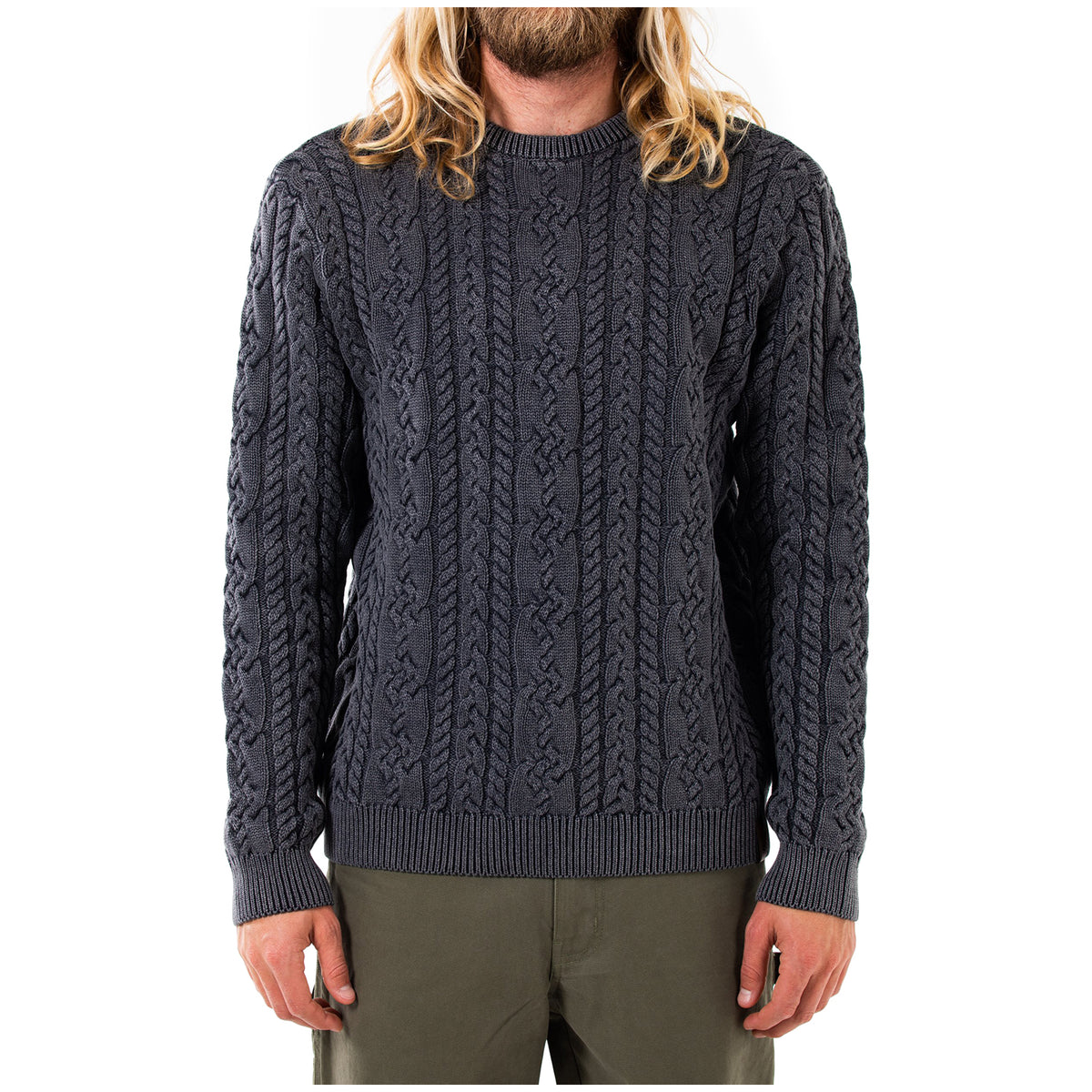 Katin Fisherman Sweater Black Wash