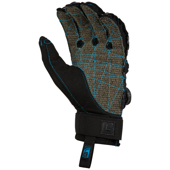 Radar Vapor-K Boa Water Ski Gloves Blue