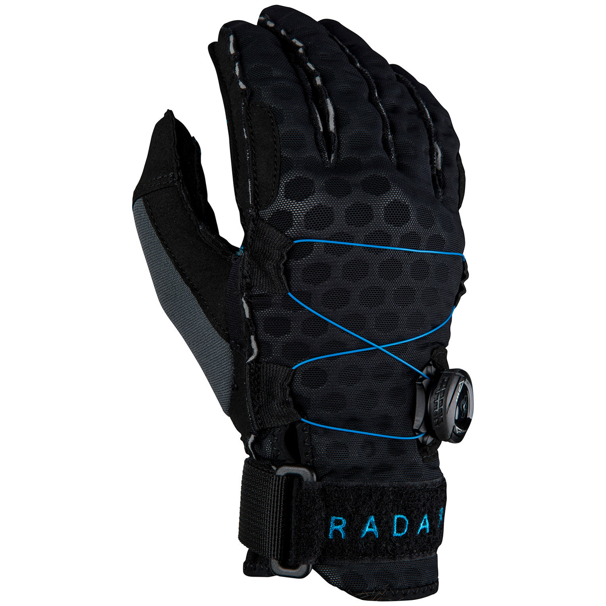 Radar Vapor-K Boa Water Ski Gloves Blue