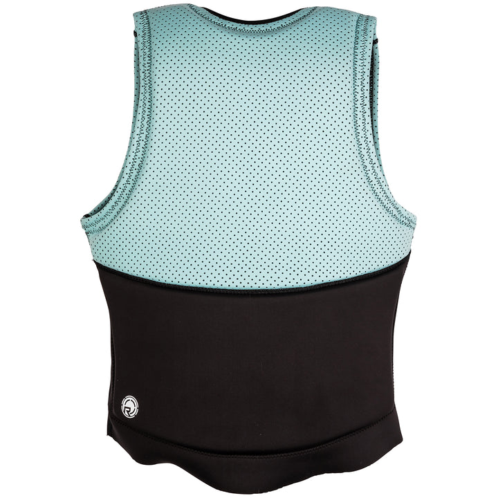 Radar Lyric Reversible Impact Water Ski Vest - Women's 2020 Black/Blue Sky/Tropical