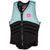 Radar Lyric Reversible Impact Water Ski Vest - Women's 2020 Black/Blue Sky/Tropical