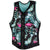 Radar Lyric Reversible Impact Water Ski Vest - Women's 2020 Black/Blue Sky/Tropical