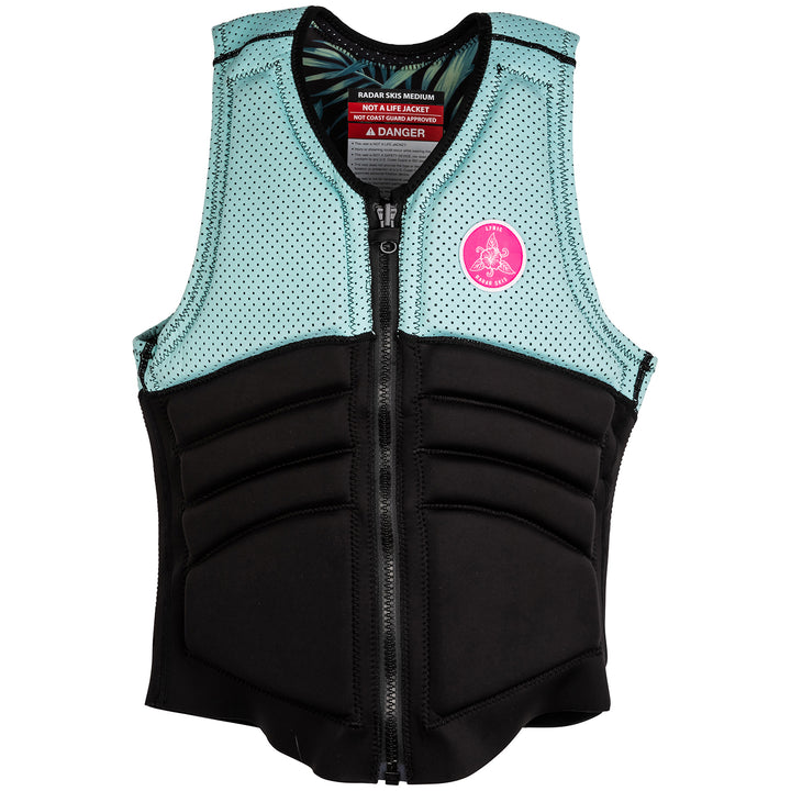 Radar Lyric Reversible Impact Water Ski Vest - Women's 2020 Black/Blue Sky/Tropical