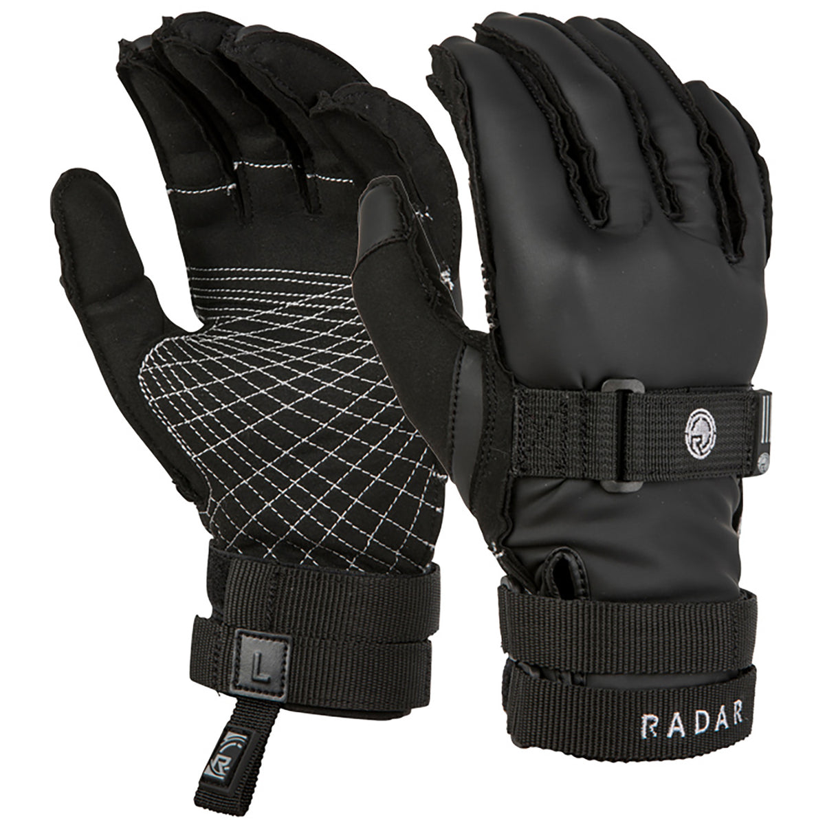 Radar Atlas Water Ski Gloves Blackout
