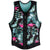 Radar Lyric Reversible Impact Water Ski Vest - Women's 2020 Black/Blue Sky/Tropical