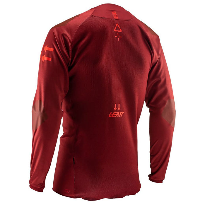 Leatt DBX 5.0 All Mountain Jersey Ruby