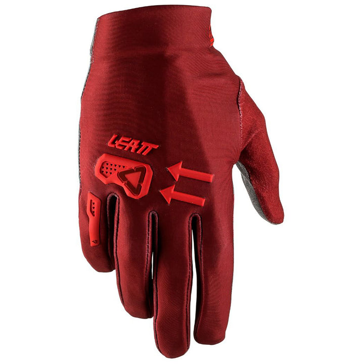 Leatt DBX 2.0 WindBlock Bike Gloves Ruby