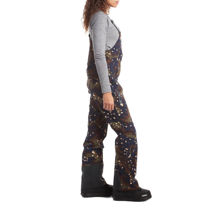 Holden Sierra Bibs - Women's Navy Chocolate Chip Camo