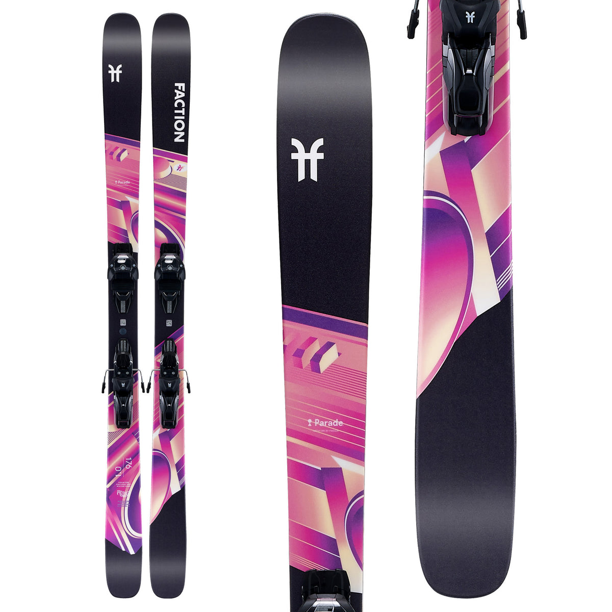 Faction Prodigy 1.0 Skis + Warden MNC 11 Ski Bindings 2020