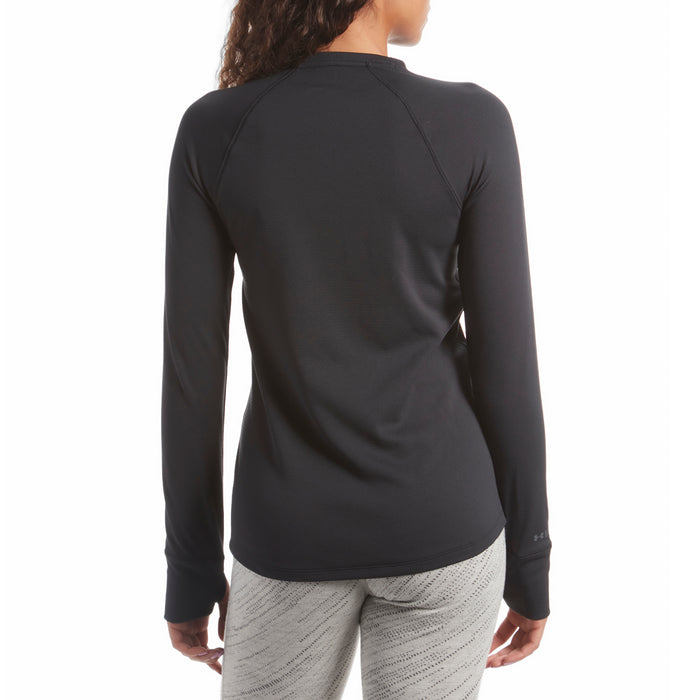Under Armour ColdGear® Base 2.0 Crew Top - Women's Black/Pitch Gray