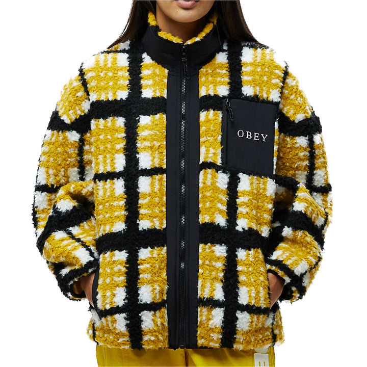 Obey Clothing Hudson Jacket - Women's Mustard Multi