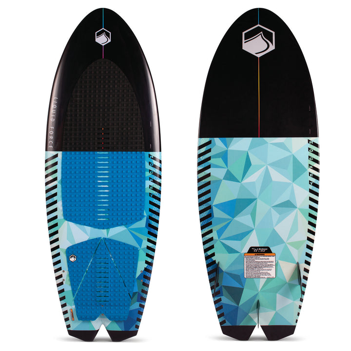 Liquid Force Rocket Wakesurf Board with Surf Rope 2021