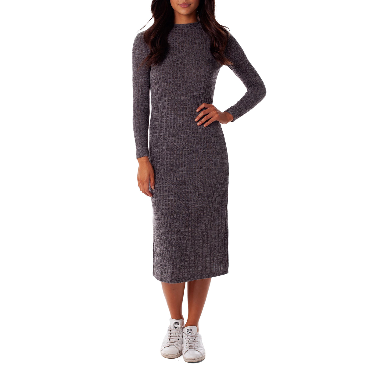 Rhythm Oxford Dress - Women's Charcoal