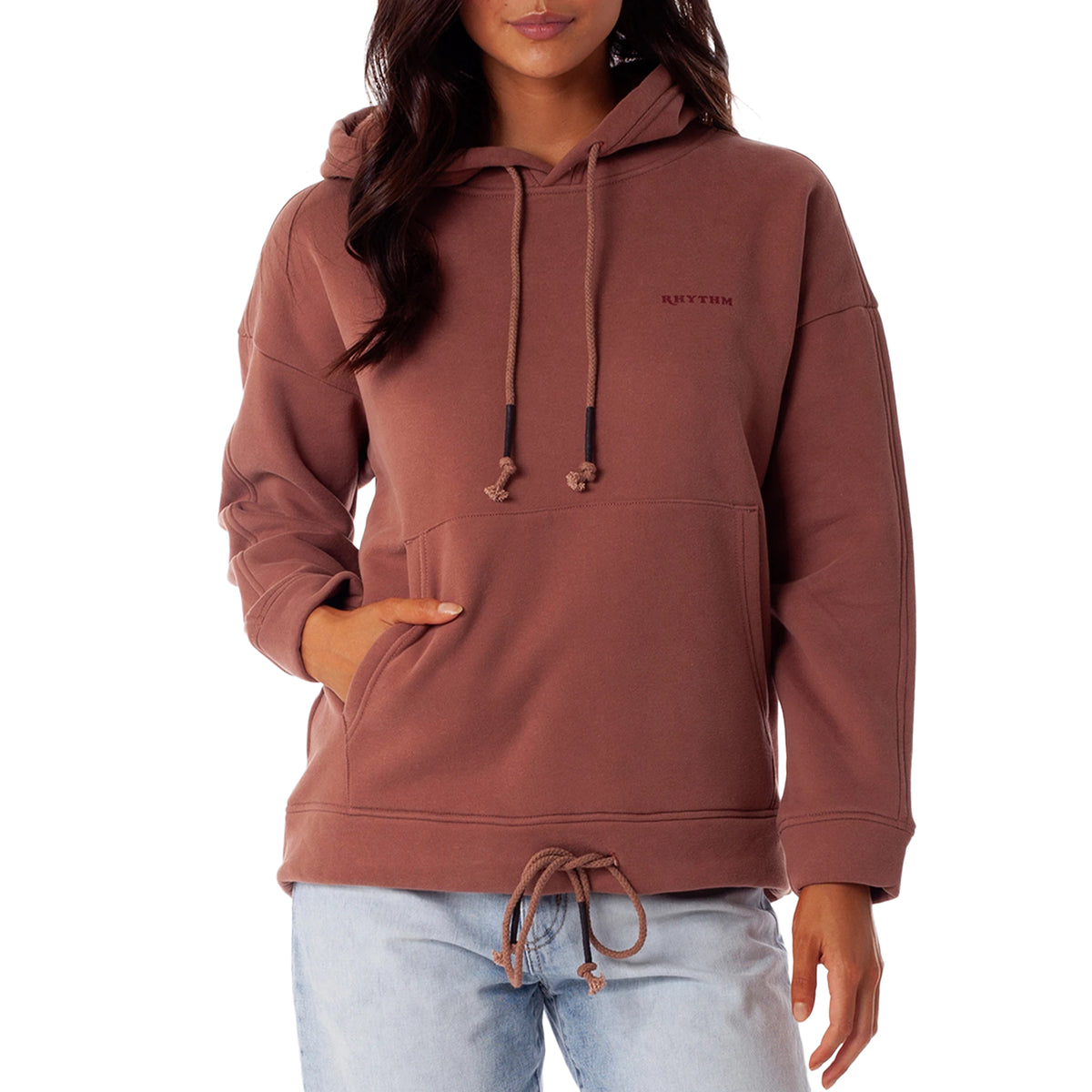 Rhythm Houston Hoodie - Women's Redwood