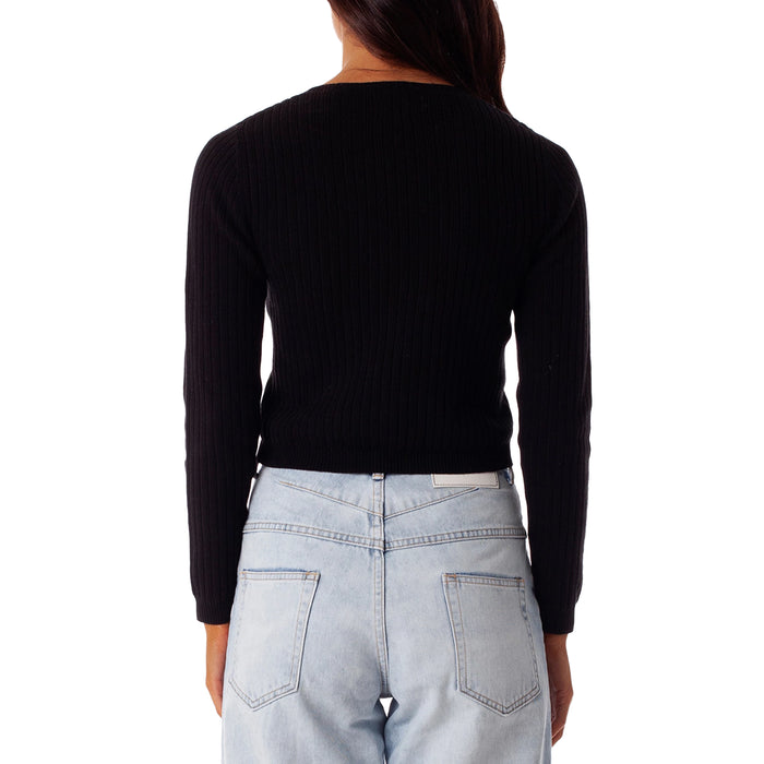 Rhythm Melrose Knit Long-Sleeve Top - Women's Black