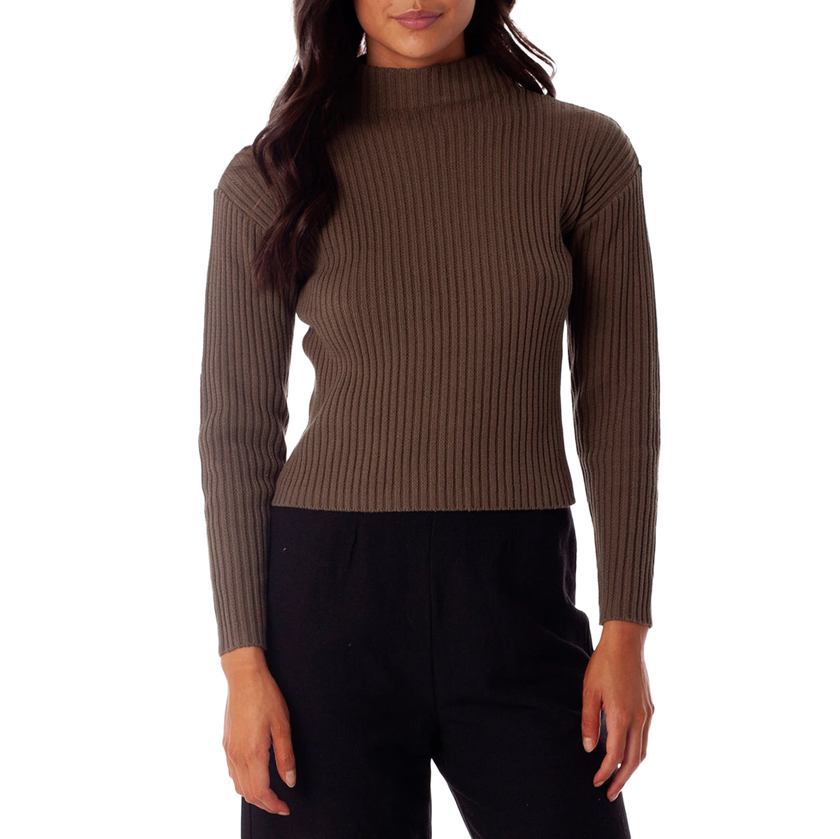Rhythm Ontario Knit Top - Women's Olive