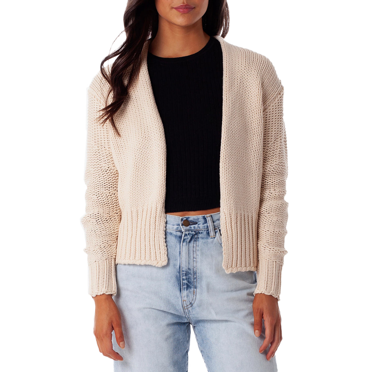 Rhythm Monclair Cardigan Sweater - Women's Vanilla