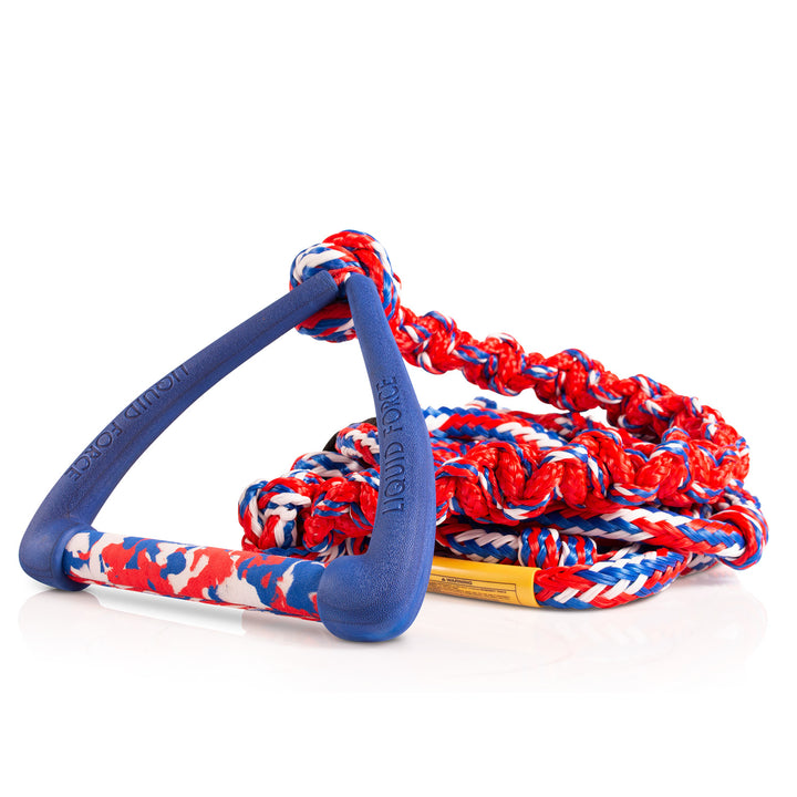 Liquid Force 9" Handle + DLX Coil Surf Rope America
