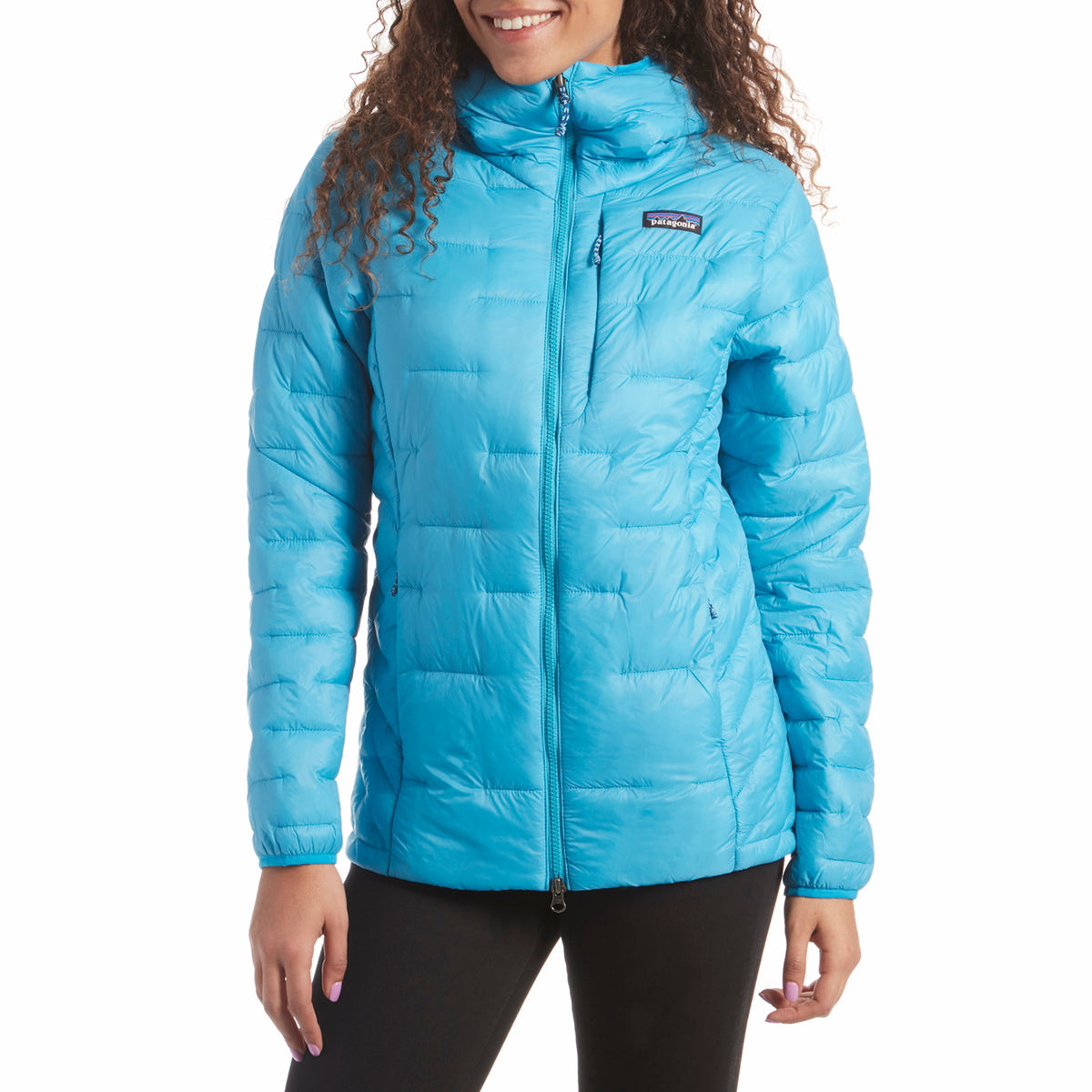 Patagonia Macro Puff Hoodie - Women's Curacao Blue