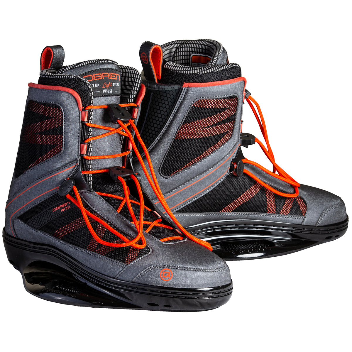 Obrien Infuse Wakeboard Bindings 2020 Grey/Red