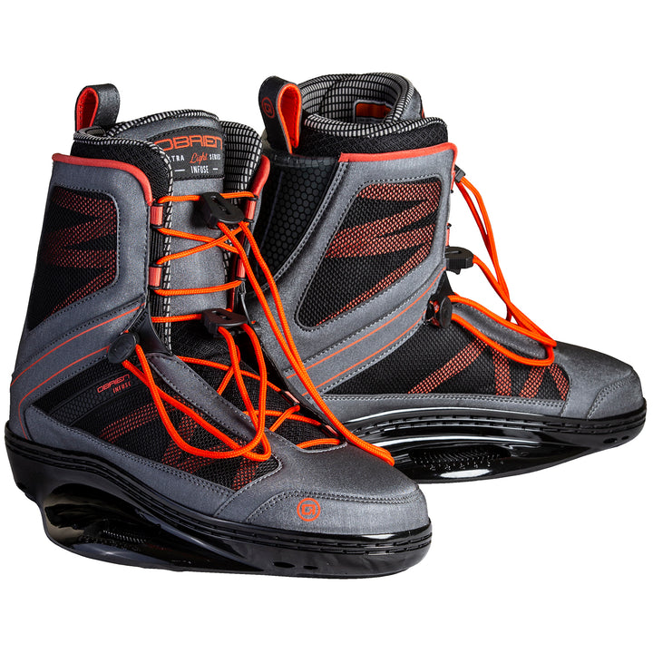 Obrien Infuse Wakeboard Bindings 2020 Grey/Red
