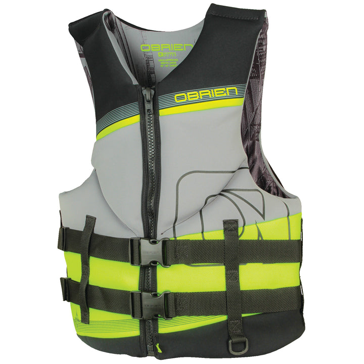 Obrien Tech Neo CGA Wake Vest 2021 Grey/Green