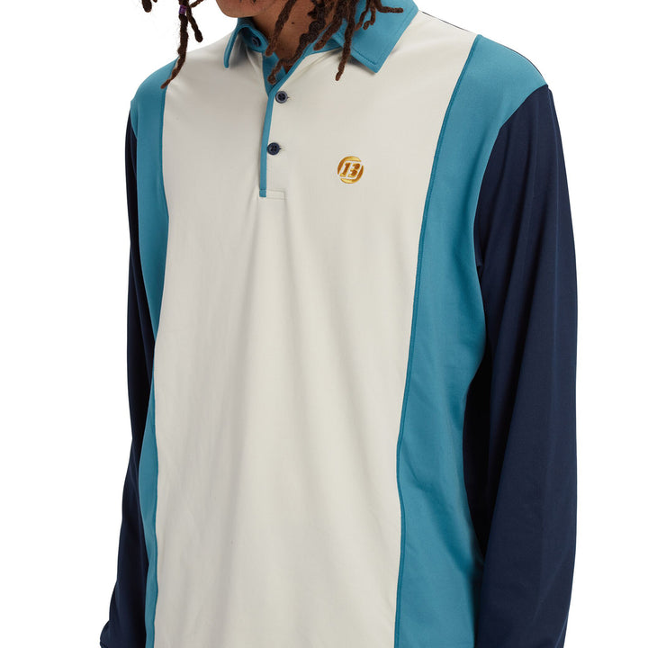 Burton Retro Midweight Polo Almond Milk Multi