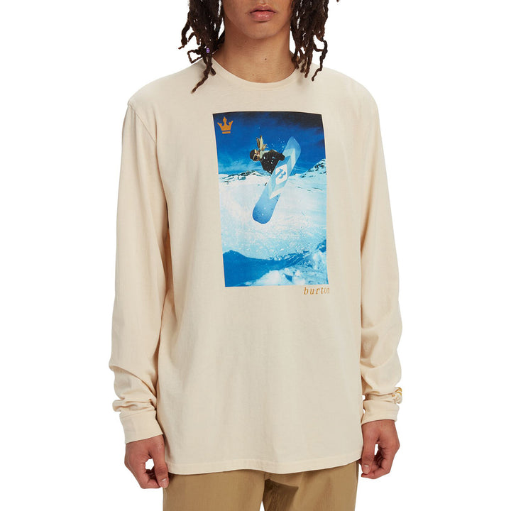 Burton Retro Long-Sleeve T-Shirt Creme Brulee