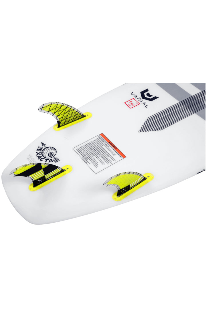 Hyperlite 4.5'' Carbon Surf Tri Fin Set with Key