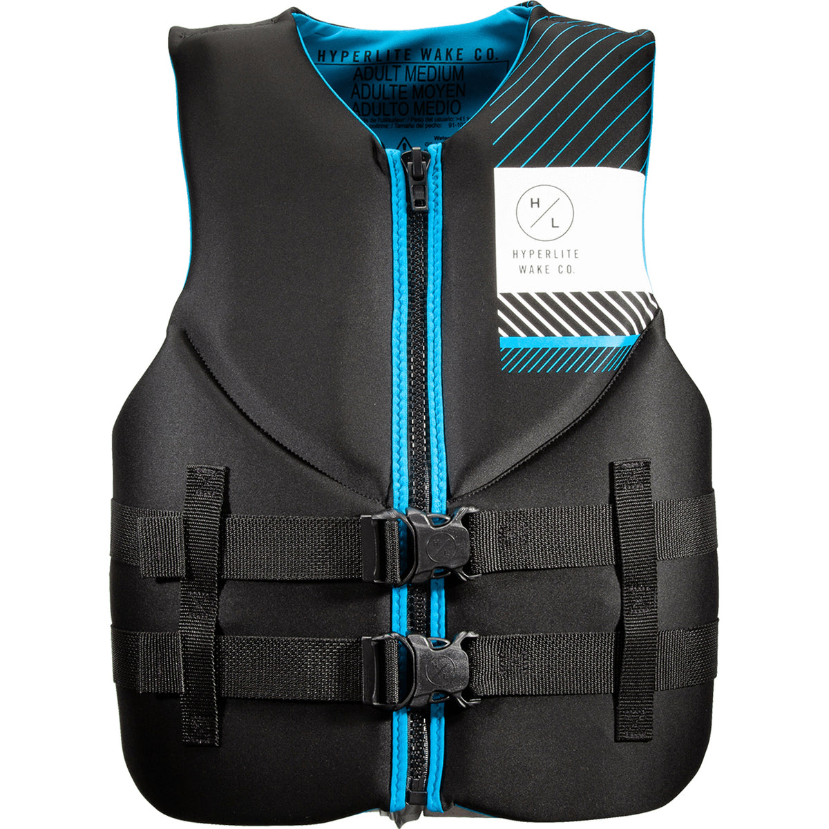Hyperlite Indy Neo CGA Wakeboard Vest 2022 Black/Blue
