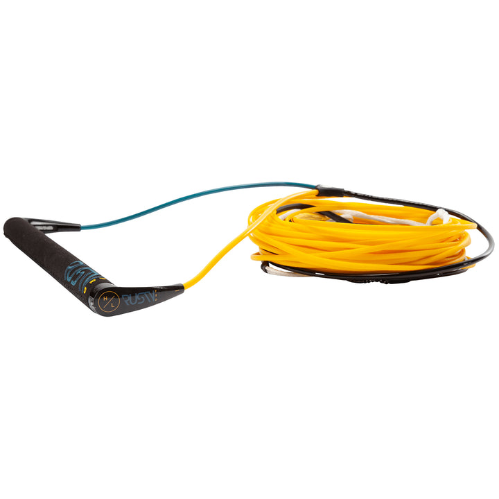 Hyperlite Kruz Pro Wakeboard Handle + Adjustable Flat Line Black/Yellow
