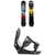 Never Summer Snowtrooper Snowboard + Flow Five Fusion Snowboard Bindings 2019