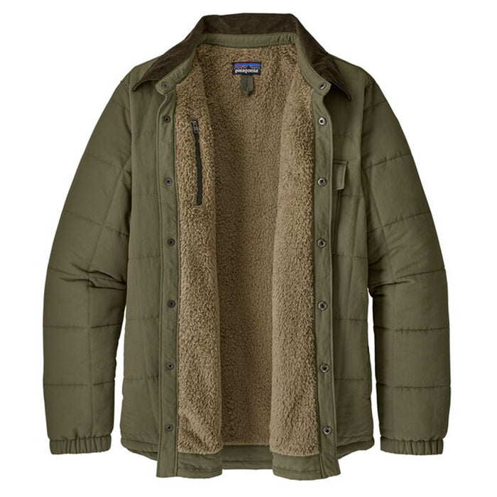 Patagonia Isthmus Quilted Shirt Jacket Industrial Green