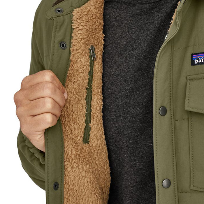 Patagonia Isthmus Quilted Shirt Jacket Industrial Green