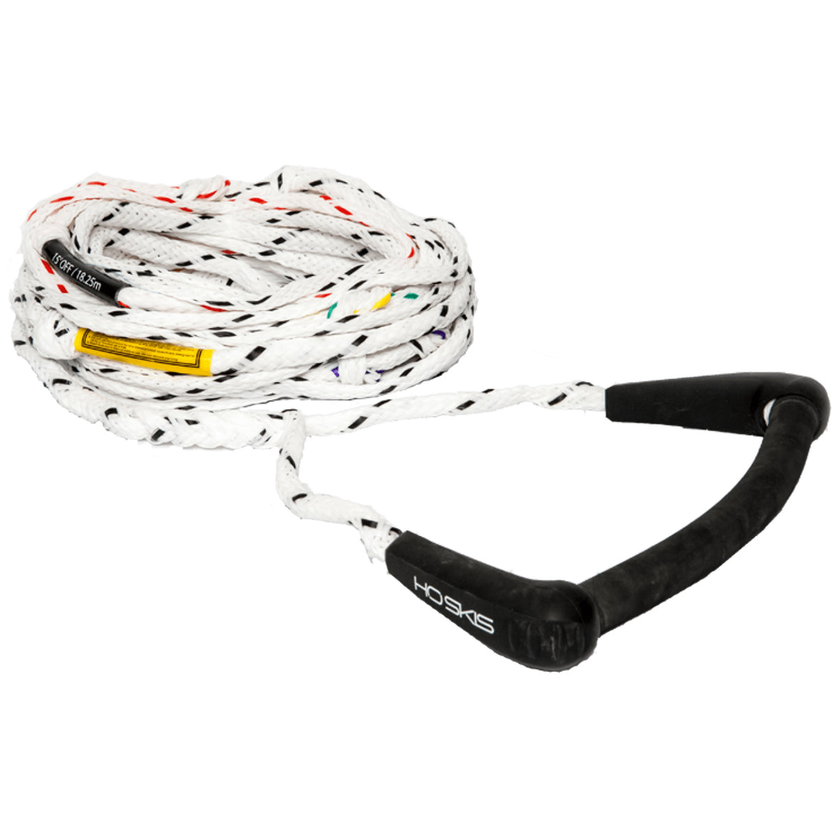 HO TPU LTD 13" Handle + 8 Section Water Ski Mainline White/Black