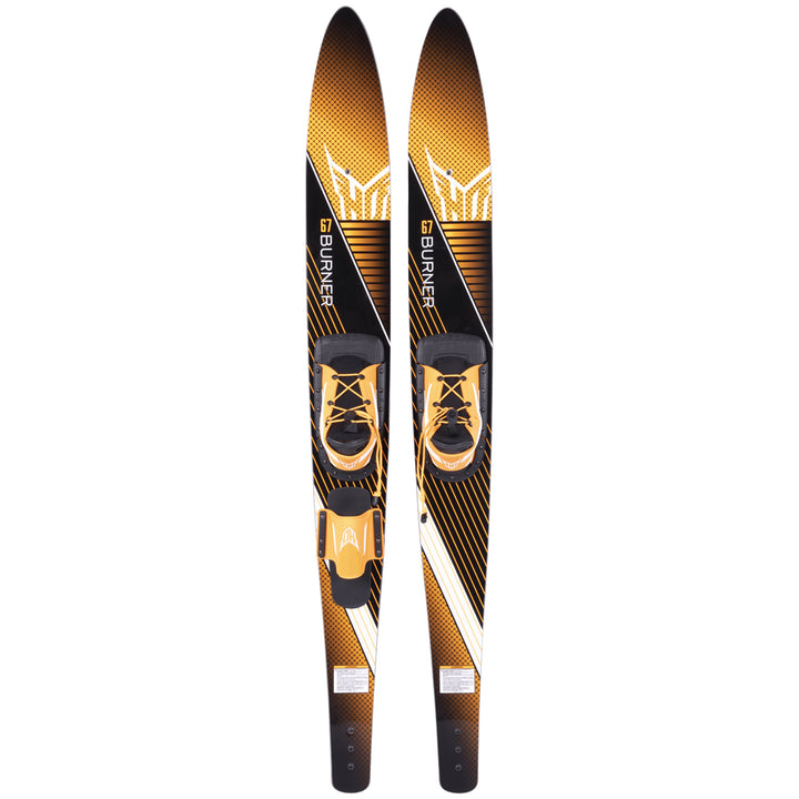HO Burner Water Skis + Blaze RTS Boots