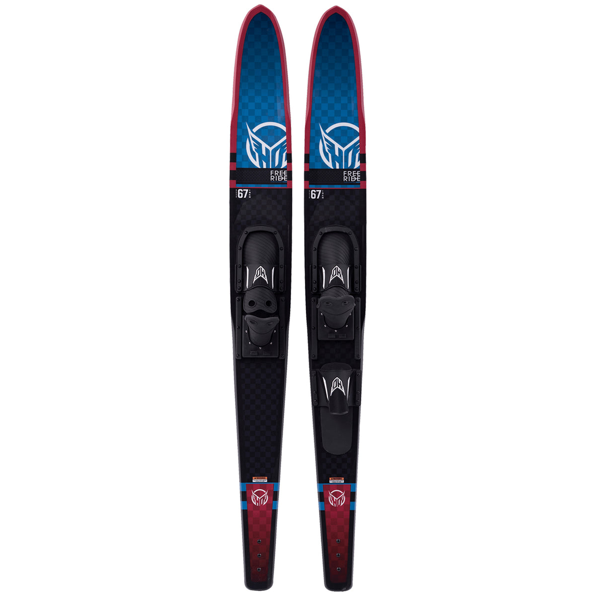 HO Freeride Combos Water Skis + Adjustable Horseshoe Bindings