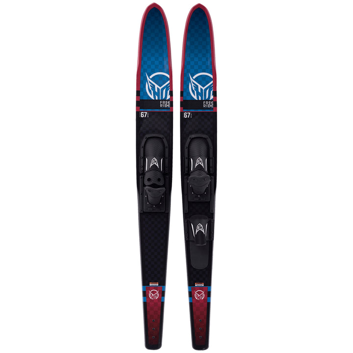 HO Freeride Combos Water Skis + Adjustable Horseshoe Bindings