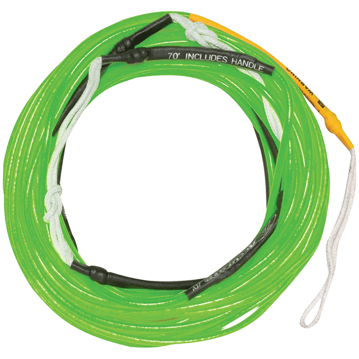 Hyperlite 70 ft Silicone X Mainline Neon Green
