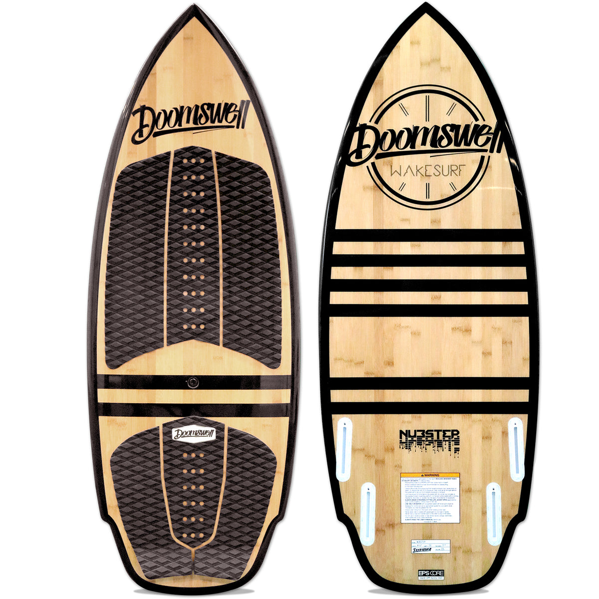 Doomswell Nubstep Wakesurf Board 2020 Bamboo