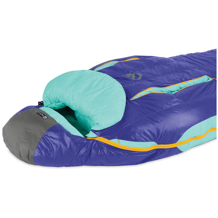 Nemo Cleo 15 Sleeping Bag - Women's Midnight/Sea Spray
