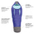 Nemo Cleo 30 Sleeping Bag - Women's Midnight/Frost