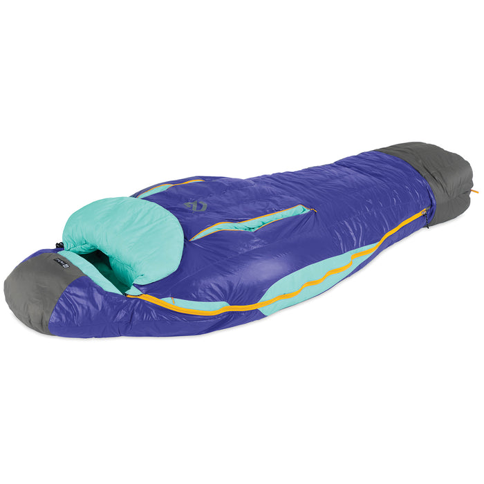 Nemo Cleo 15 Sleeping Bag - Women's Midnight/Sea Spray