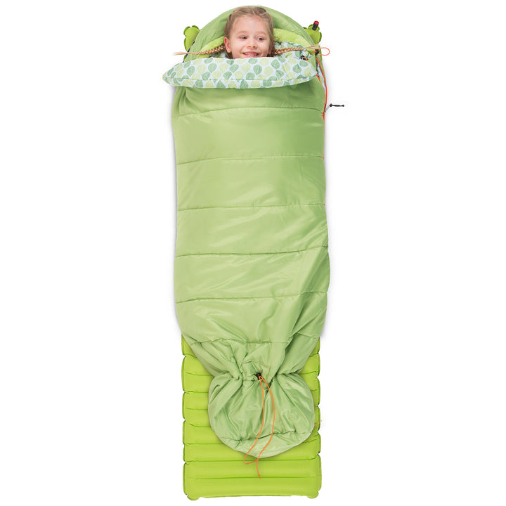 Nemo Punk 20 Sleeping Bag - Little Kids' Sprout/Birch Leaf