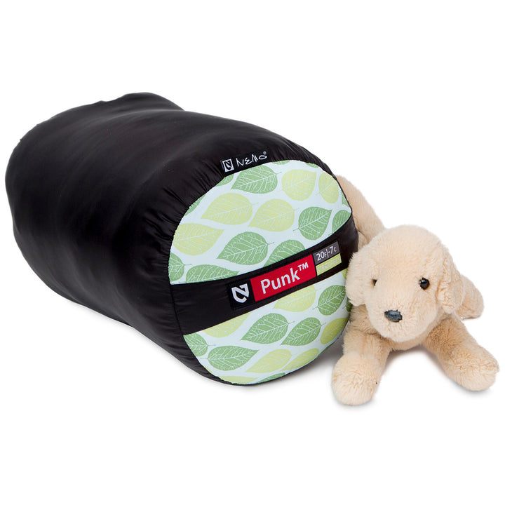 Nemo Punk 20 Sleeping Bag - Little Kids' Sprout/Birch Leaf