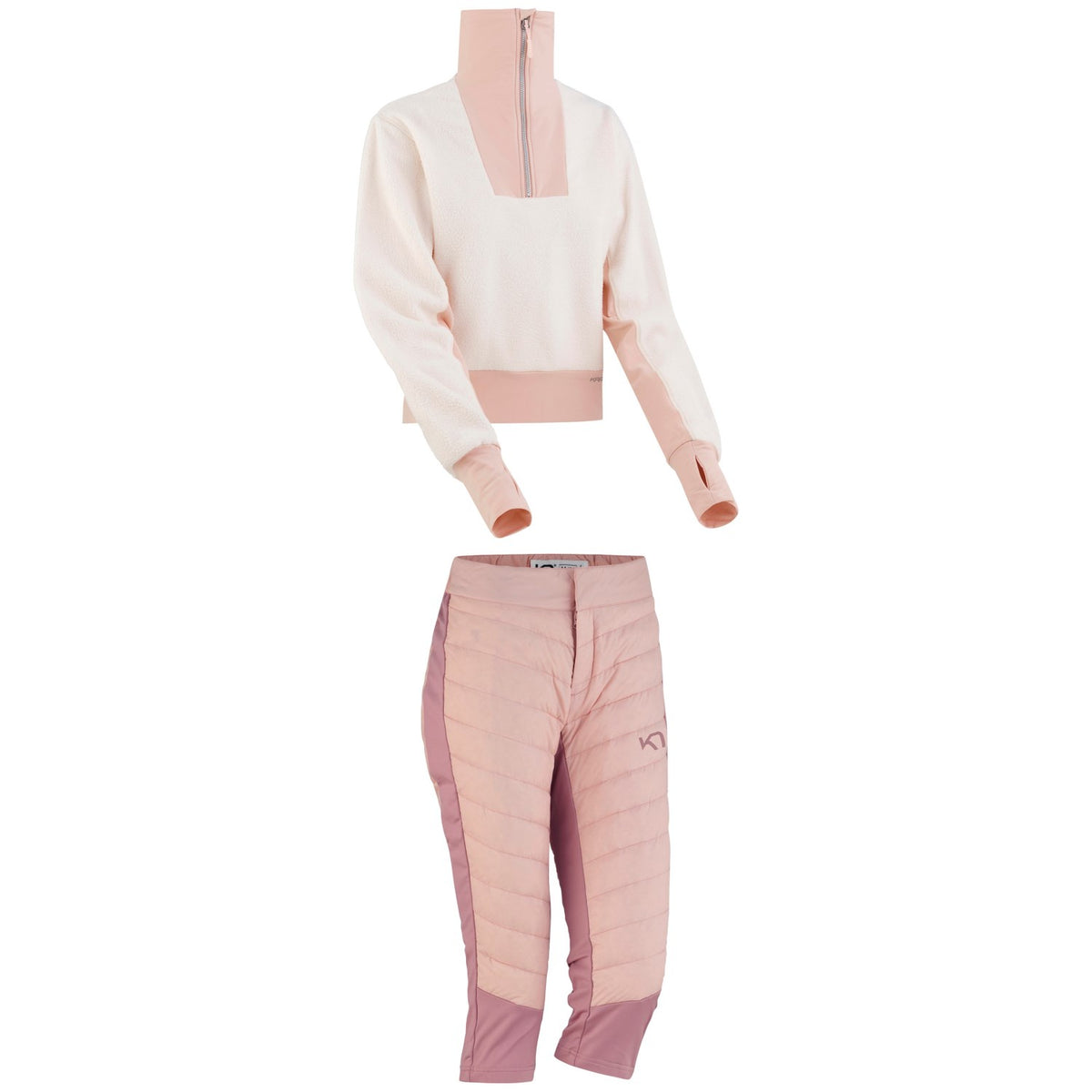 Kari Traa Sigrun Hybrid Fleece + Eva Hybrid Capris - Women's