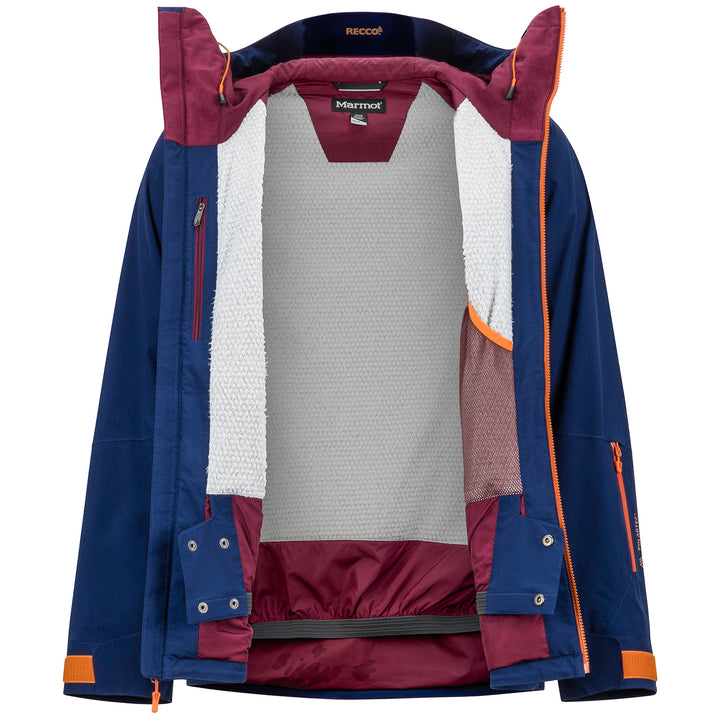 Marmot Castle Peak Jacket Arctic Navy/Hawaiian Sunset