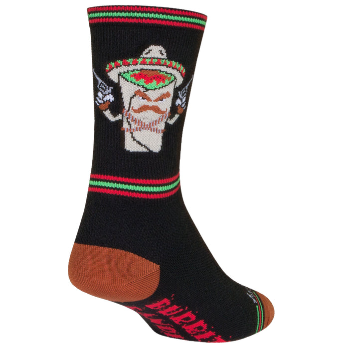 SockGuy Bandito 6" Crew Bike Socks