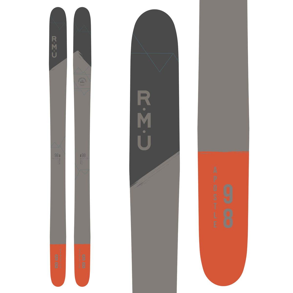 RMU Apostle 98 Wood Skis 2020