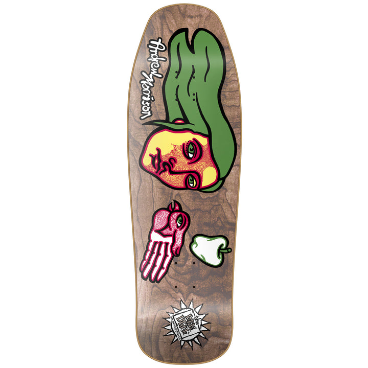 New Deal Morrison Bird Hand HT 9.875 Skateboard Deck